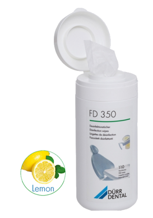 [9632917026] FD 350 Durr desinfectiedoekjes lemon 12x110st.