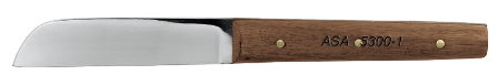 [1422113824] Gipsmes Asa 5300-1 type 1 houten handvat 17cm zonder cuvetopener