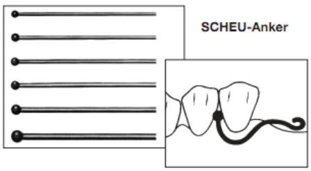 [1517816031] Knopklammers 0.9mm nr. 2051/2 100st