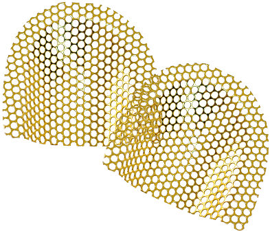 [1577716192] Versterkingsgaas verguld 0,4  10st