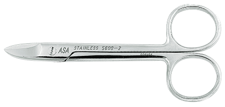 [1629811920] Kronenschaar kartel 5600-2 gebogen 10.5cm