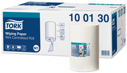 [9539848167] Tork Advanced wiper 415 mini (22cm) 1l wit 11 rollen M1