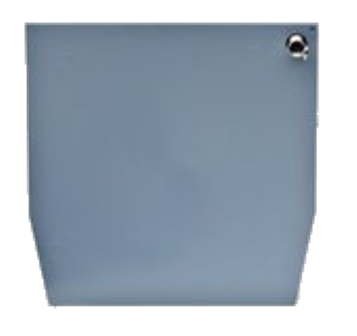 [8888886172] Achterwand v.werkbakje Kavo Master 200x200 10st blauw