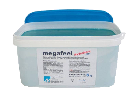 [2319811609] Dupliceermassa Megafeel 6kg blauw