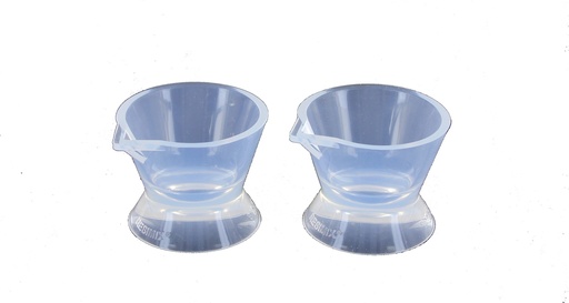 [6989896354] Resimixbekers 2x30ml met schenktuit