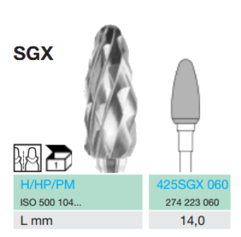 [7291494568] Frees HM Busch 425SGX.060 kruisvertanding zeer grof