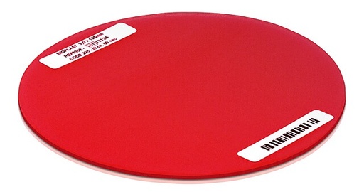[1293613805] Scheu Bioplast Color Dieptrekplaat 3,0x125mm Rood