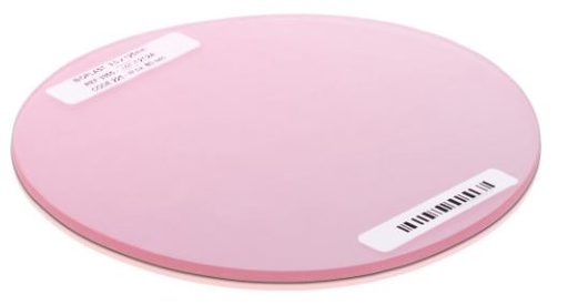 [1293613806] Scheu Bioplast Color Dieptrekplaat 3,0x125mm Rood/Transparant