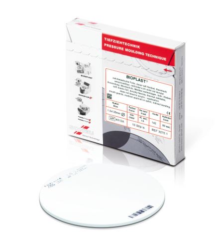 [1293613809] Scheu Bioplast Dieptrekplaat 2,0x125mm Transparant