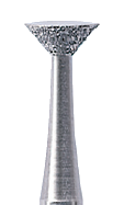 [7319993916] Diamant Edenta 812.025HP 3st. omgekeerde kegel breed 