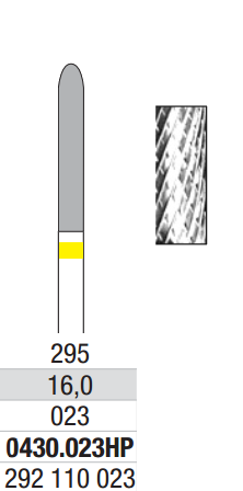 [7299975333] Frees 0430.023HP kruisvertanding superfijn 